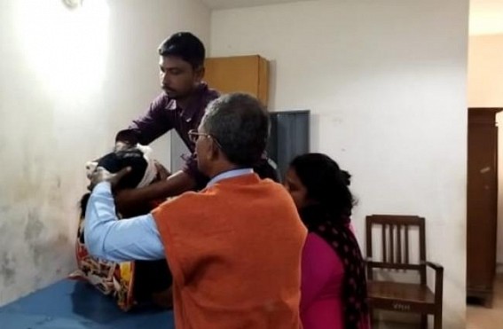 50 Year old woman injured seriously after being attacked with sharp weapon centering property issue in AD Nagar area 50 Year old woman injured seriously after being attacked with sharp weapon centering property issue in AD Nagar area